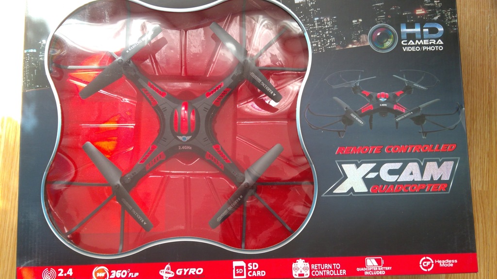 XCam Quadcopter 7239593385 oficjalne archiwum Allegro