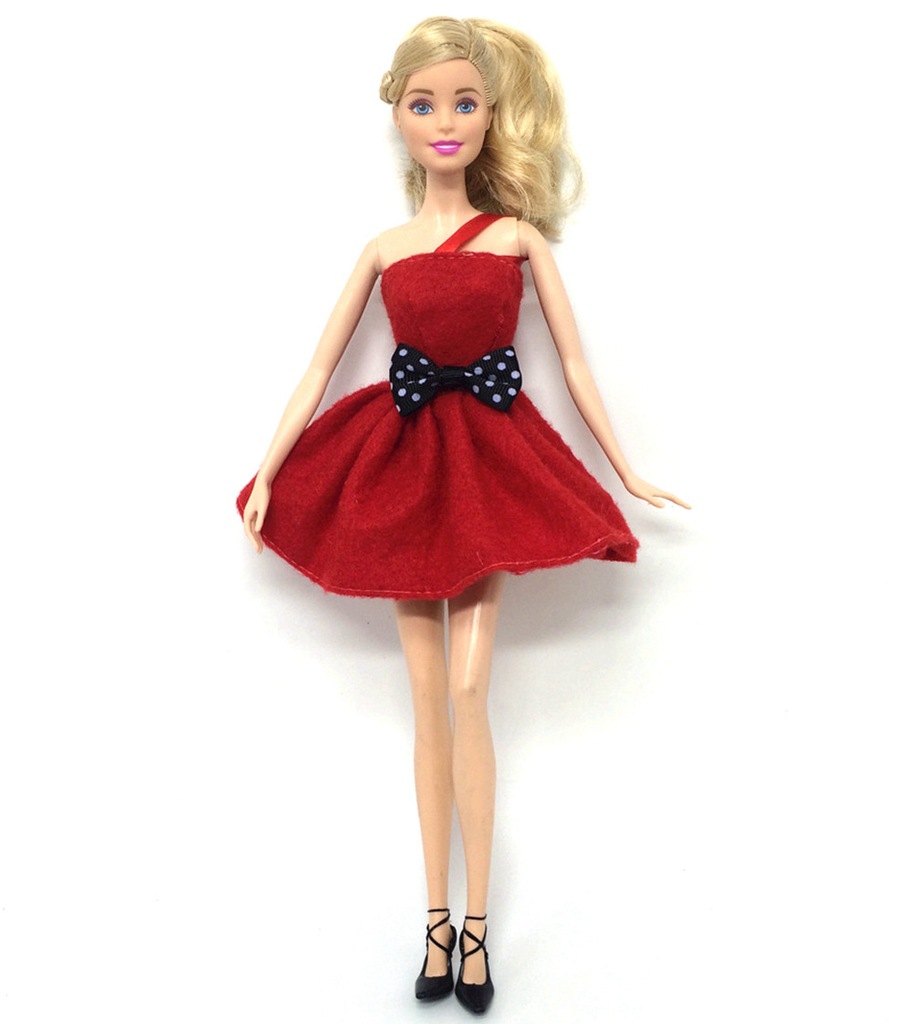 SUKIENKA LALKI BARBIE PRINCESKA BOMBKA JEDNO RAMIĘ