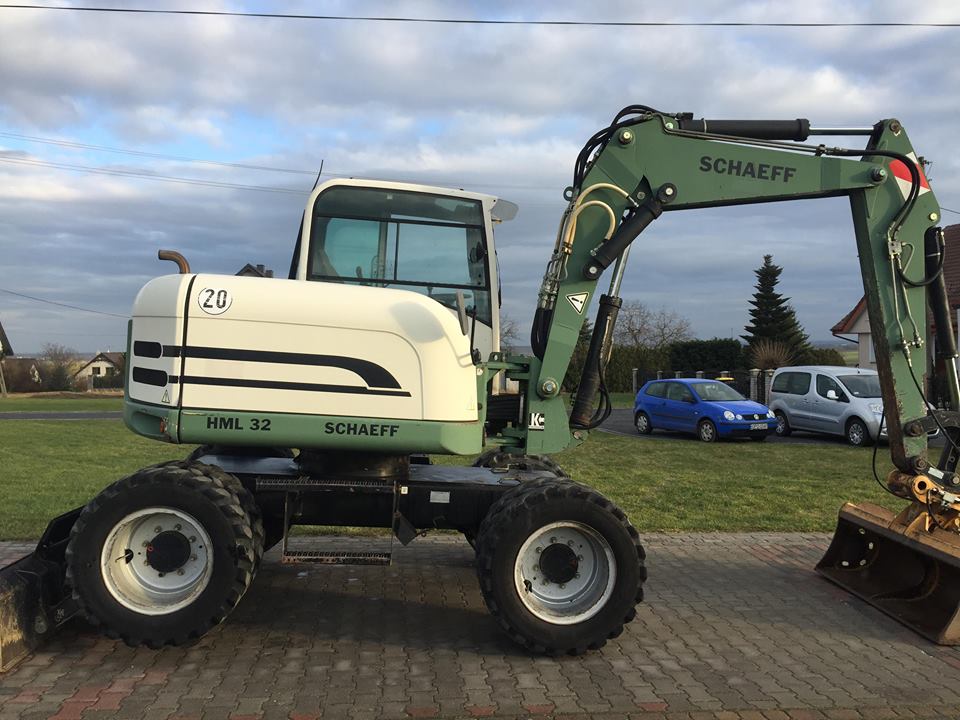 Koparka kołowa Schaeff Terex hml32