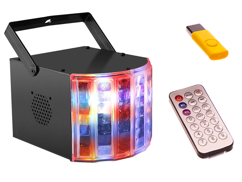 KOLOROFON DISCO EFEKT LED Głośnik USB SD+ Pendrive