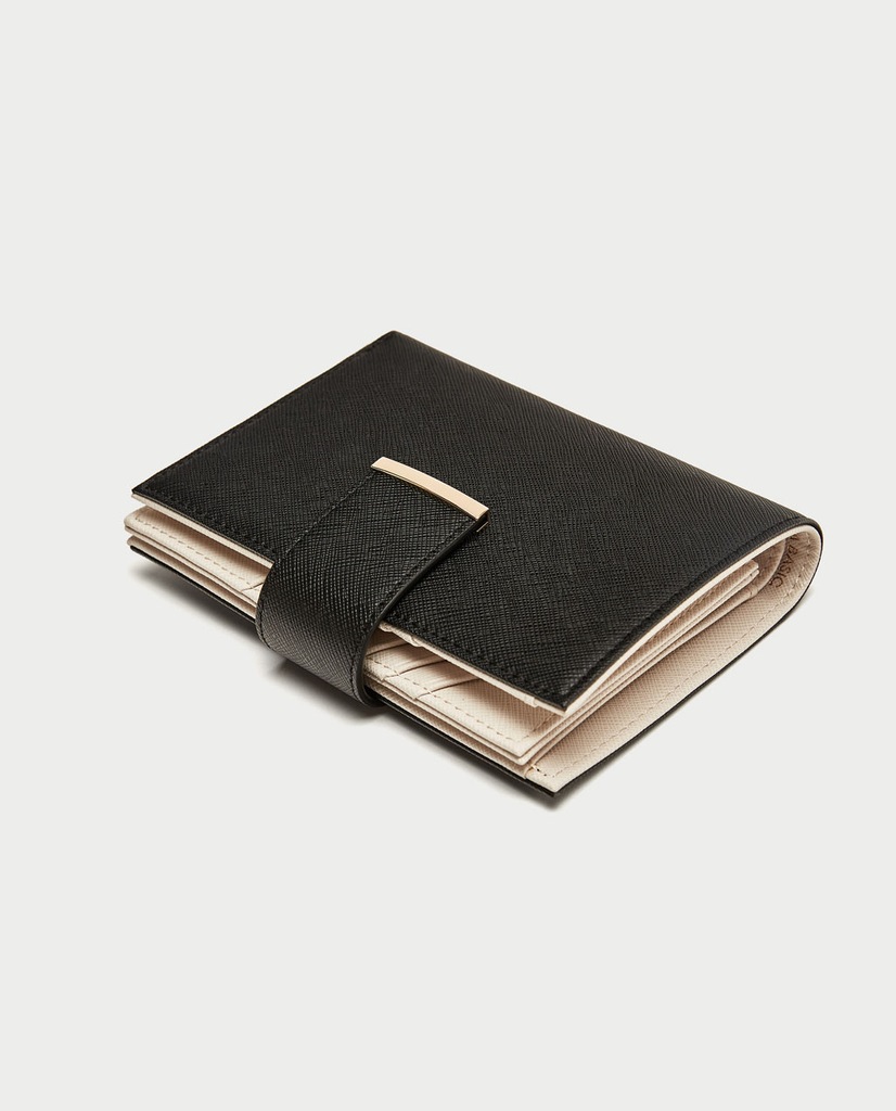 ZARA WOMEN PORTFEL DWUBARWNY