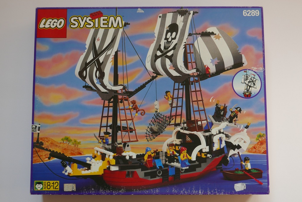 LEGO Pirates 6289 Red Bread Runner NOWY UNIKAT!