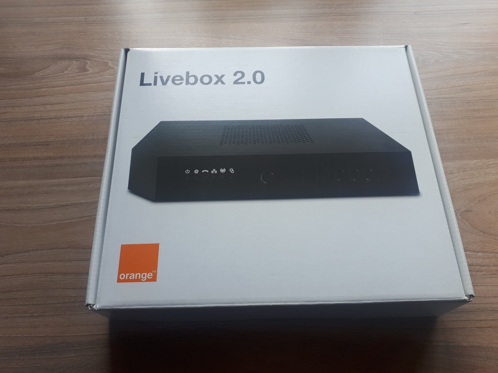 Nowy MODEM LIVEBOX 2.0 ZTE