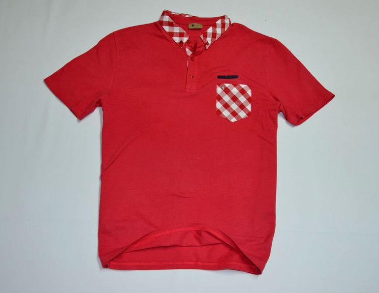 GABICCI koszulka polo POLÓWKA r. L/XL czerwona