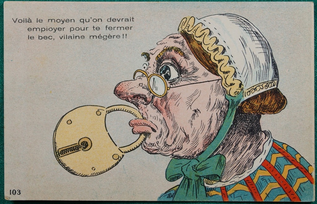 Buzia na kłódkę, milczenie HUMOR