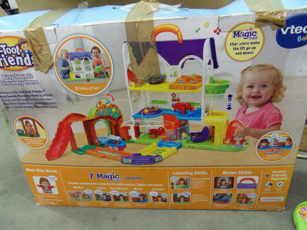 VTECH Interaktywny DOMEK DOM TooT-Toot Friends 7741915957