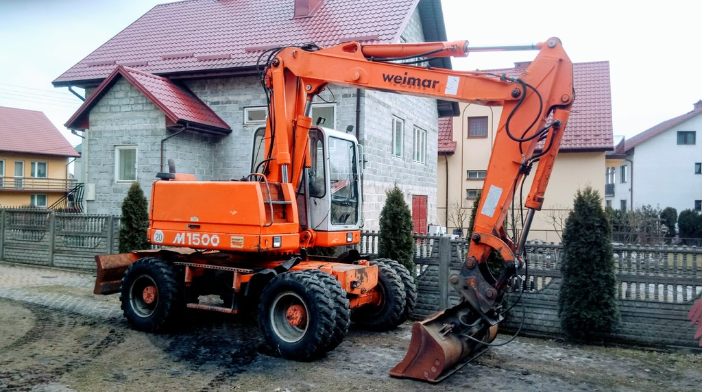 Koparka weimar 1500 hydrema