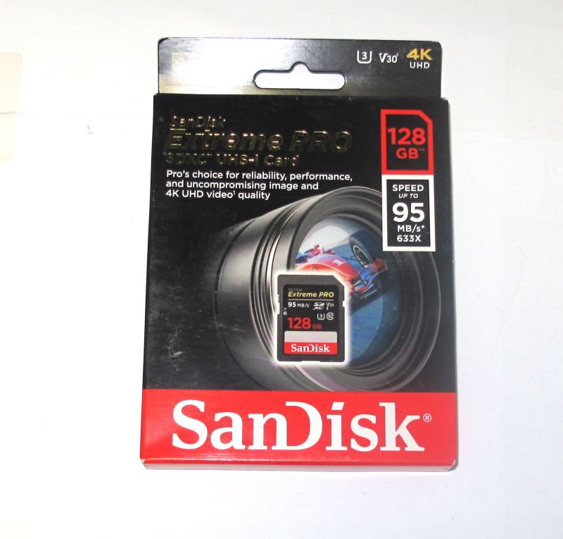 KARTA SANDISC EXTREME PRO 128GB SDXC UHS-I 95MB/S