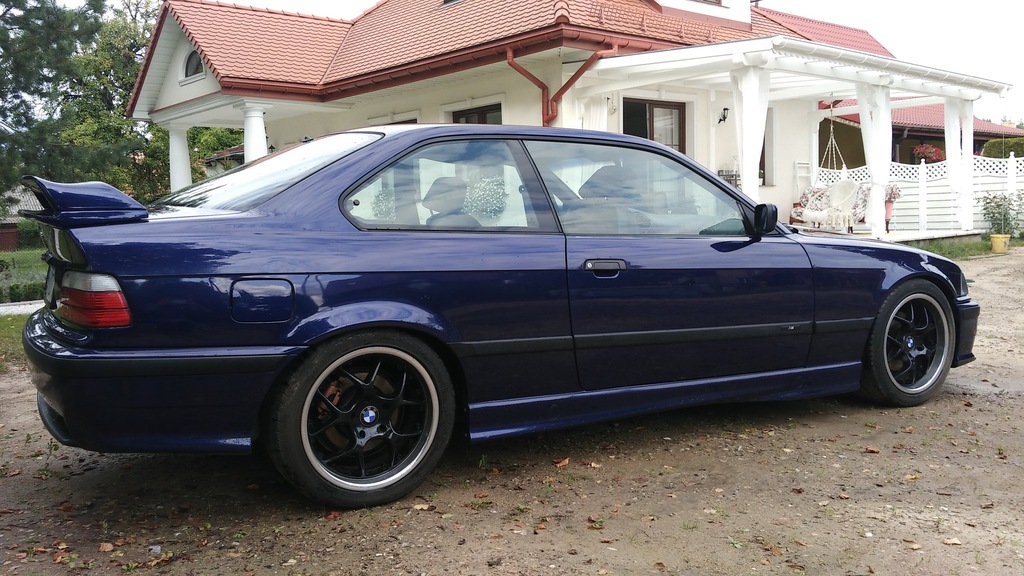 BMW E36 328 Coupe, M Pakiet, Montrealblau, m52b28