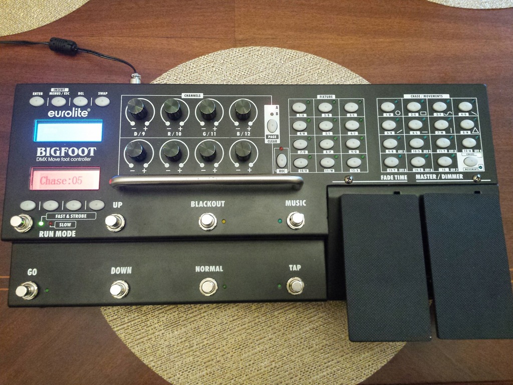 EUROLITE DMX Move Bigfoot foot controller 192