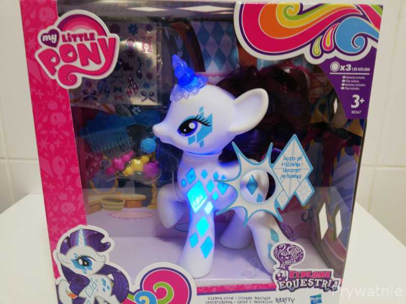 Kucyk Świecąca Rarity My Little Pony Hasbro B0367