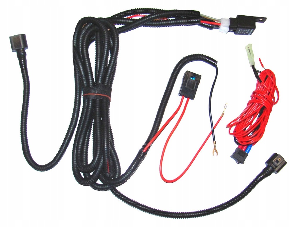 VW GOLF V MK5 03-09 okablowanie halogenow halogen