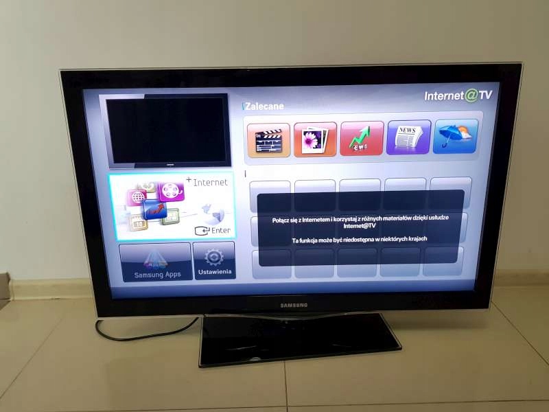 TELEWIZOR SAMSUNG LE40C650 SMART TV