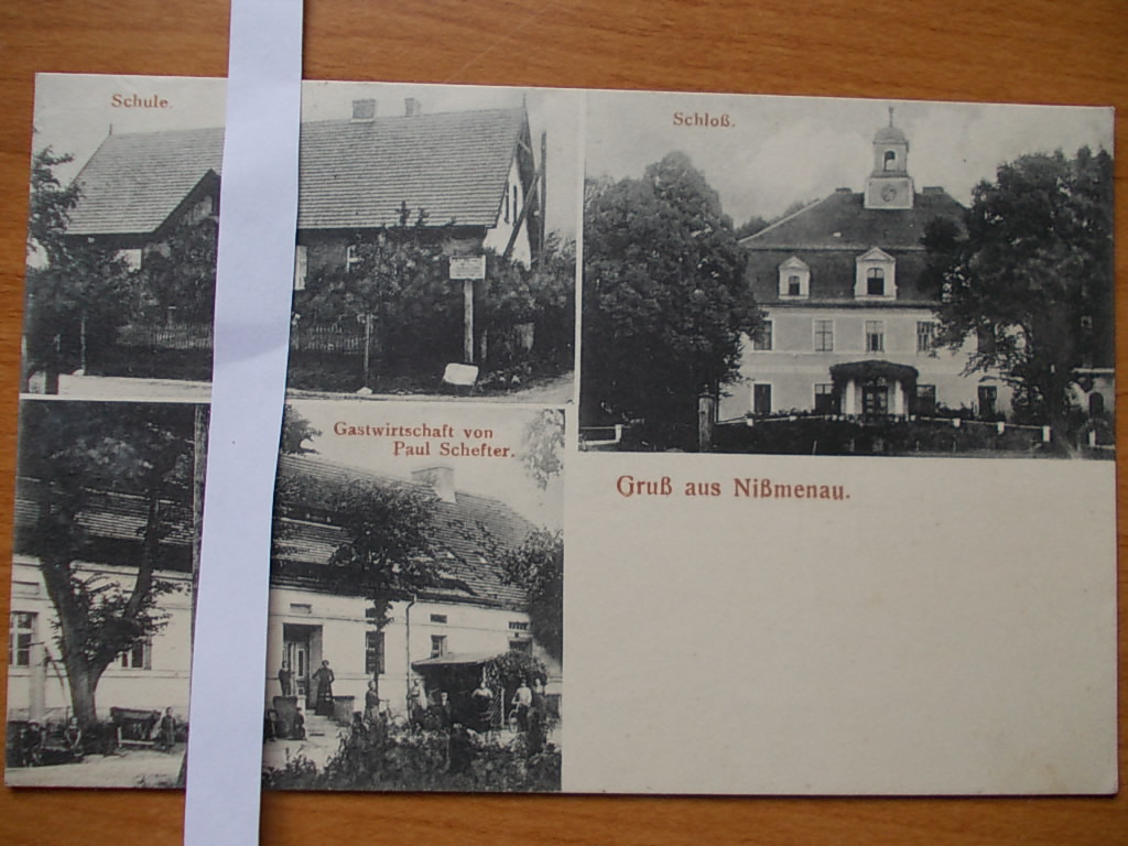 Włostów k. Żary pałac gospoda szkoła