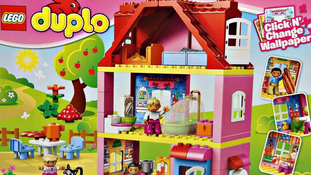 Lego Dla 4 Latka Dziewczynki Lego Duplo duży zestaw dla dziewczynki domek - 7368639126 - oficjalne