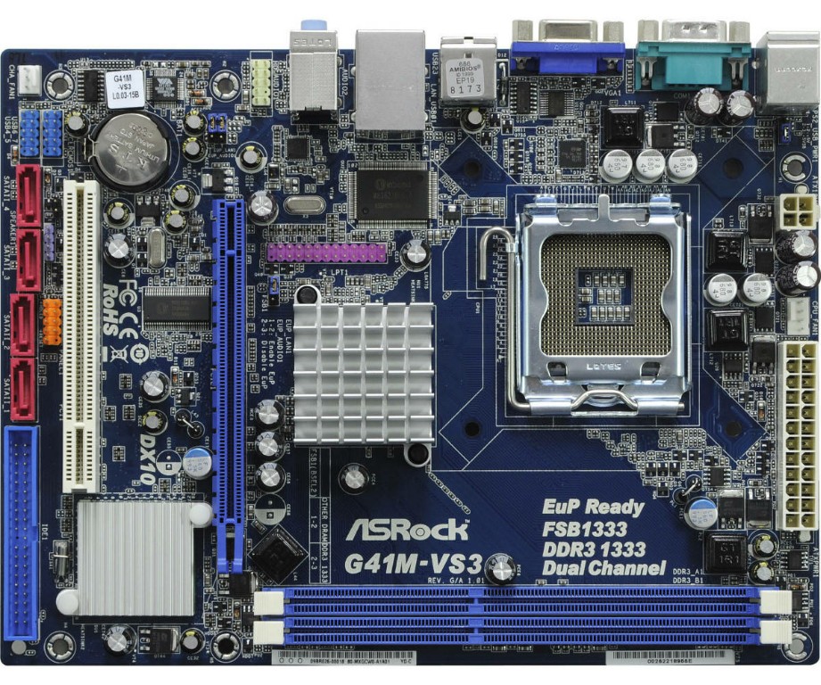 Asrock G41M-VS3 8GB DDR3 pracuje z Xeon Mod