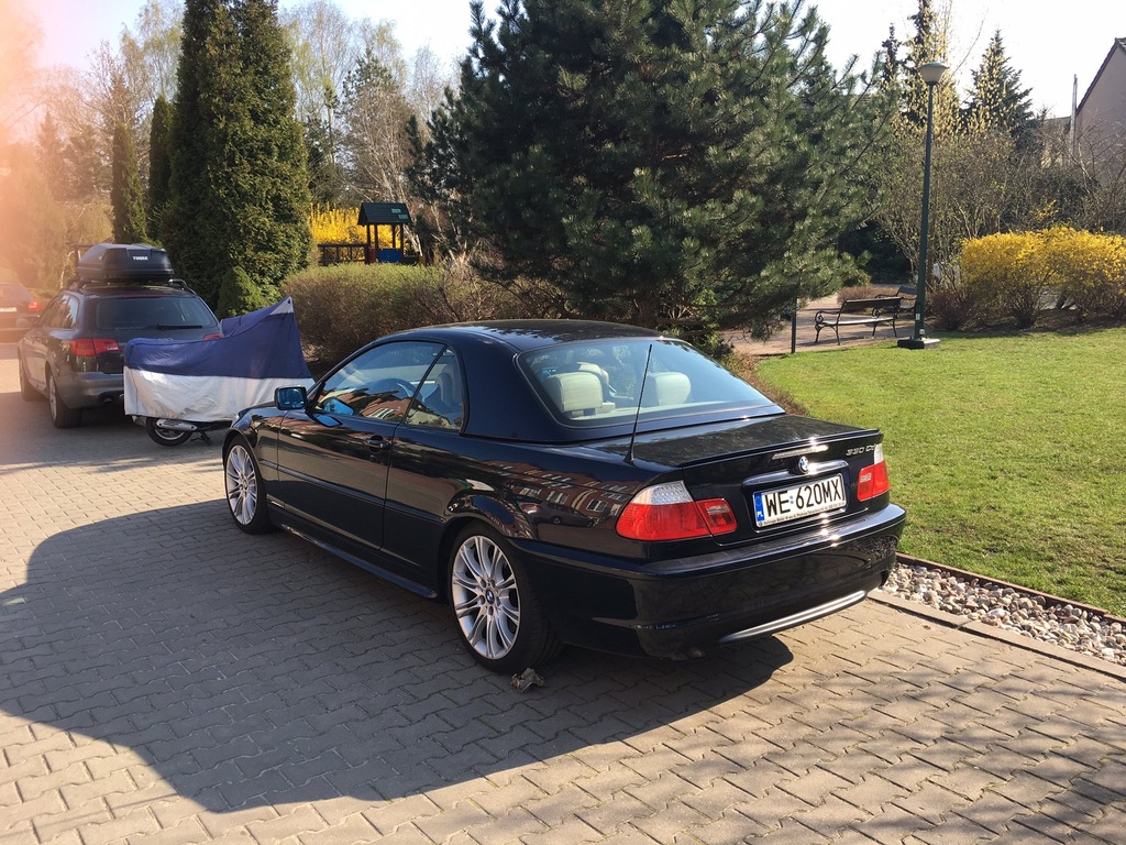 BMW 330CD E46 3.0 TDI CABRIO stan IGŁA Salon PL