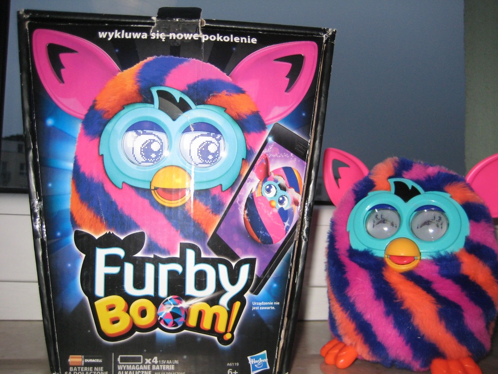 Furby BOOM Polski stan idealny karton