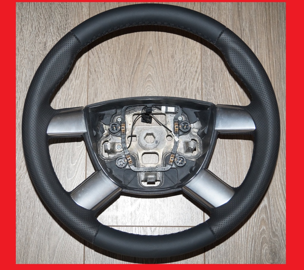 Kierownica Ford Focus MK2 Forda Focusa MK2 Skóra 7687848338