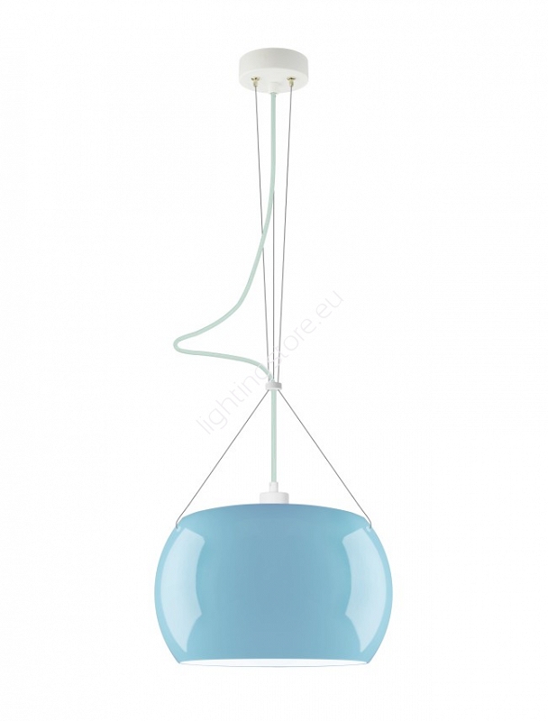 lampa Sotto Luce Momo NOWA niebieska, miętowy kabe