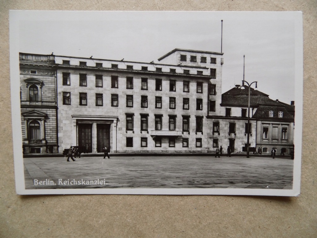 Berlin Wilhelm Str. Kancelaria Rzeszy 1935 (B119