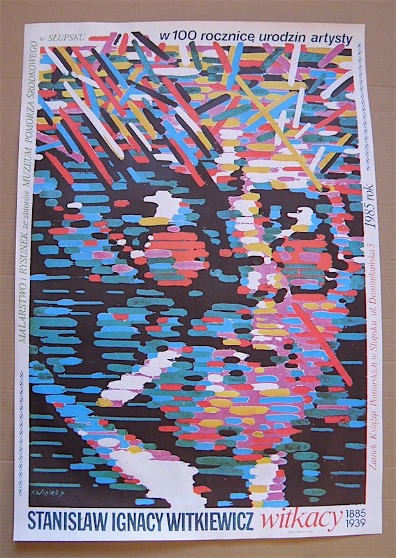 WITKACY - WYSTAWA - SŁUPSK - PLAKAT