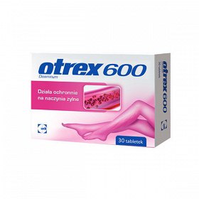 Otrex 600 mg 30 tabletek APTEKA