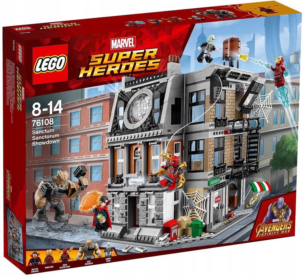 LEGO SUPER HEROES 76108 SANCTUM SANCTORUM