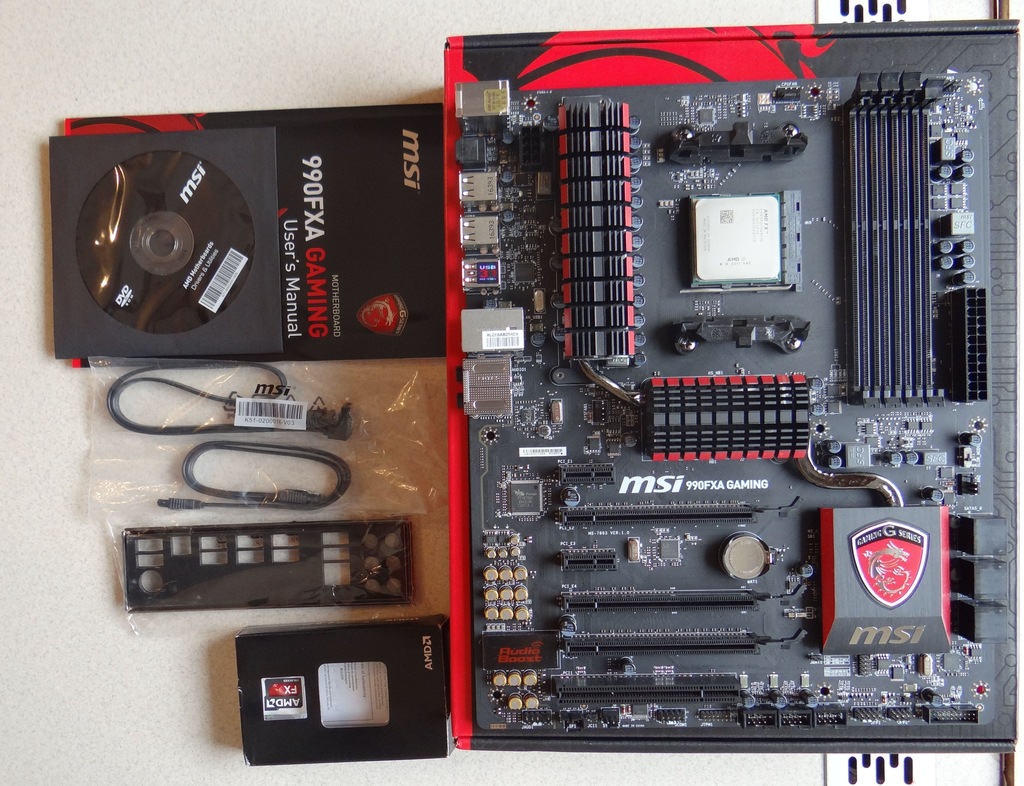 Płyta główna MSI 990FXA GAMING Procesor  fx 9590
