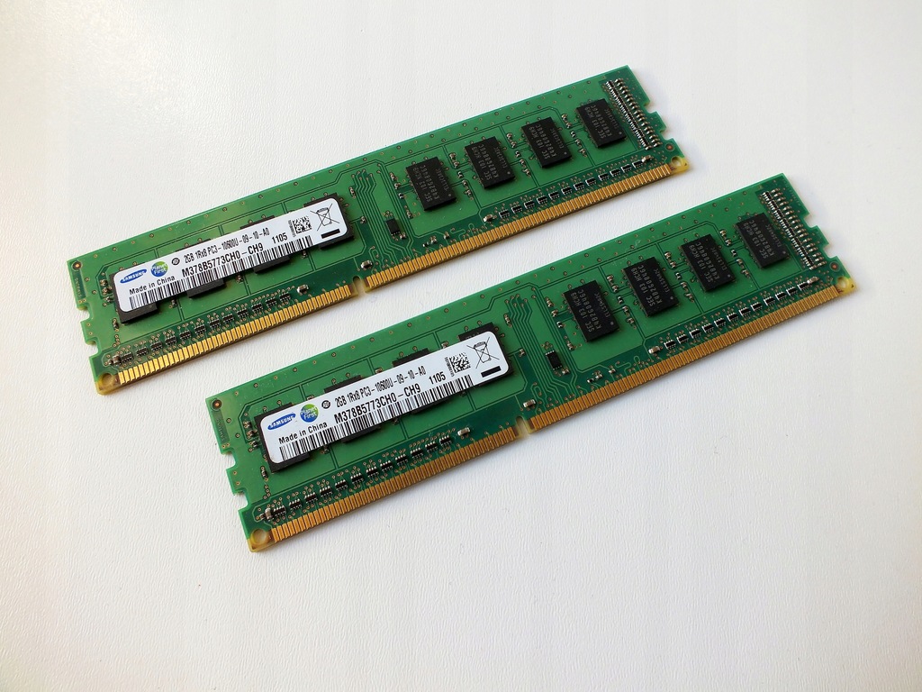 Pamięć RAM DDR3 2x2GB Samsung 4GB