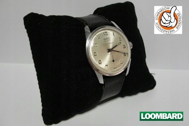 ZEGAREK MĘSKI BWC SWISS COURAGE INCABLOC UNIKAT