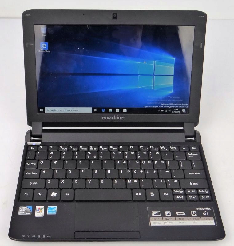 NETBOOK EMACHINES NAV51 +ZASILACZ