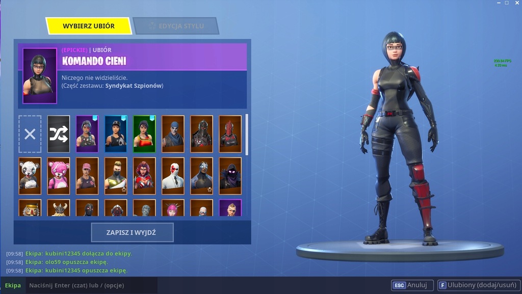 Konto Fortnite Czarny rycerz dziadek do orzechów