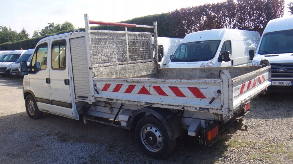 RENAULT MASTER skrzynia kiper doka 7-os brygadówka