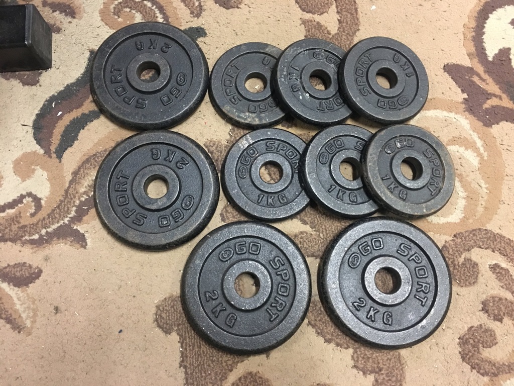Obciążenie Go Sport zestaw 14kg 29mm