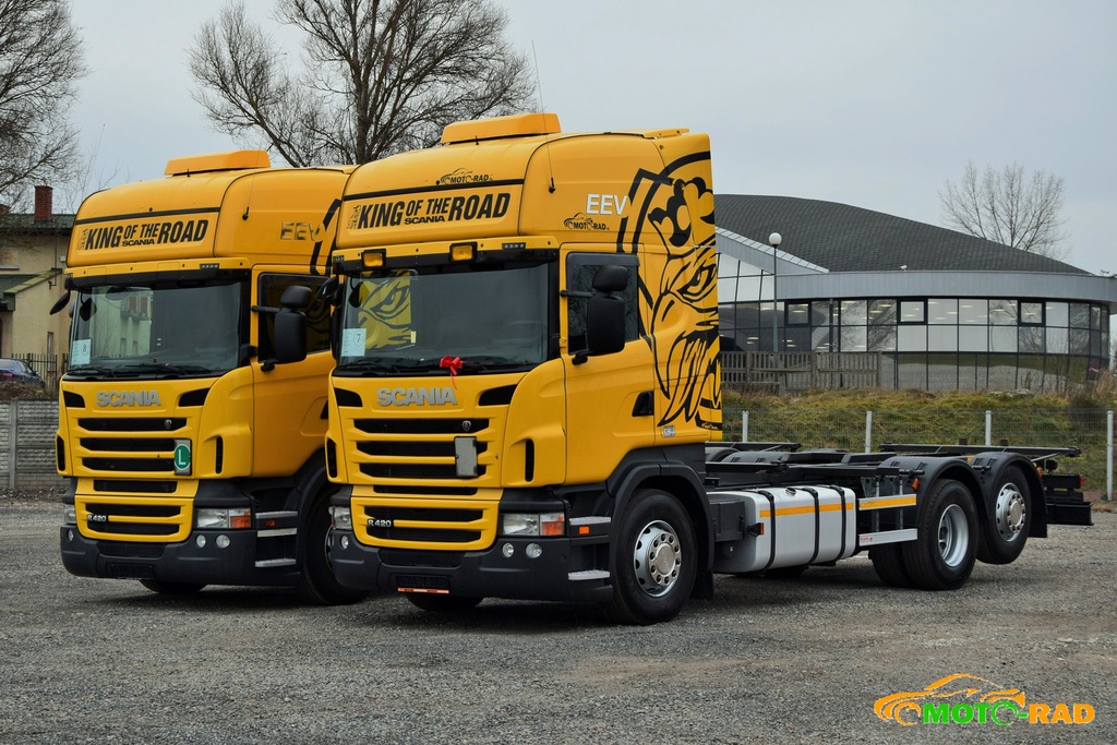 SCANIA R 420 EURO 5 EEV + ADBLUE  BDF 6x2 MOTO-RAD