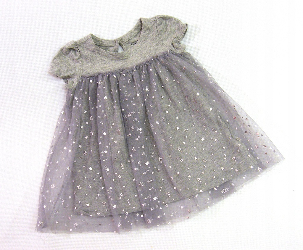 Baby GAP_śliczna sukienka 80/86 cm_Dzianina + tiul