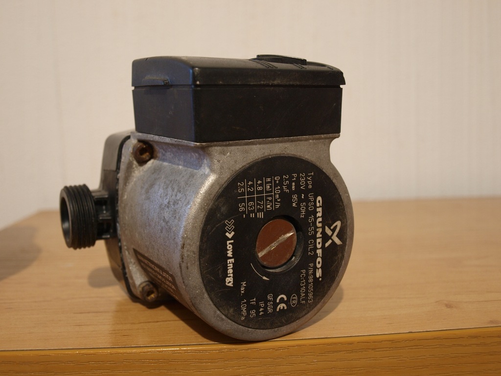 POMPA GRUNDFOS UPSO 1555 CIL 2 7760290346 oficjalne archiwum Allegro