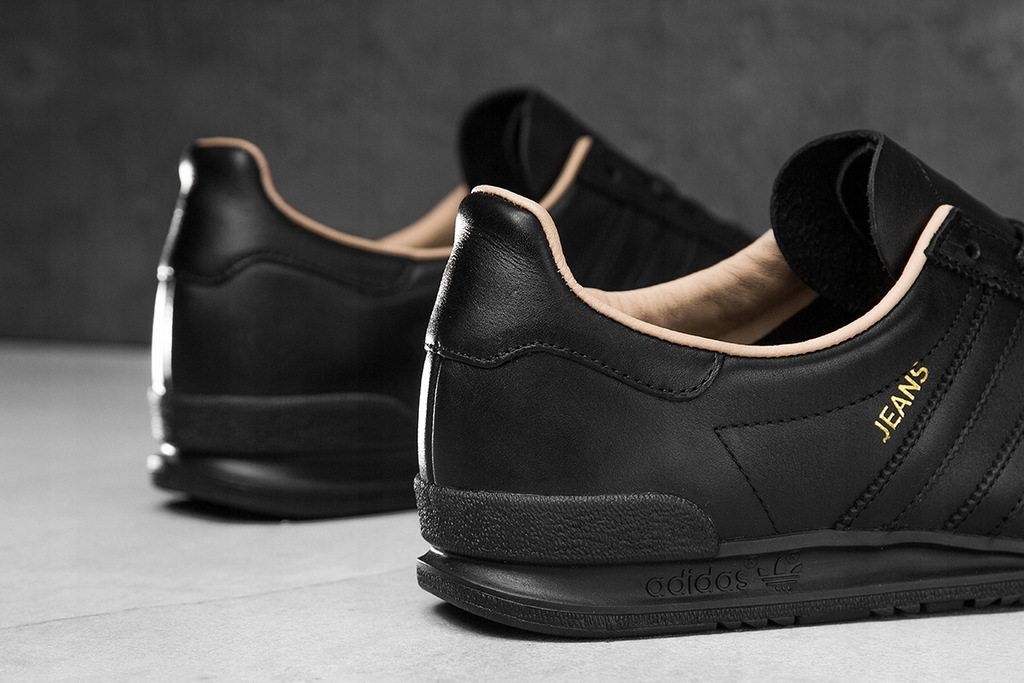 ADIDAS JEANS MK BB5272 BUTY MĘSKIE SKÓRZANE CZARNE 7532314337