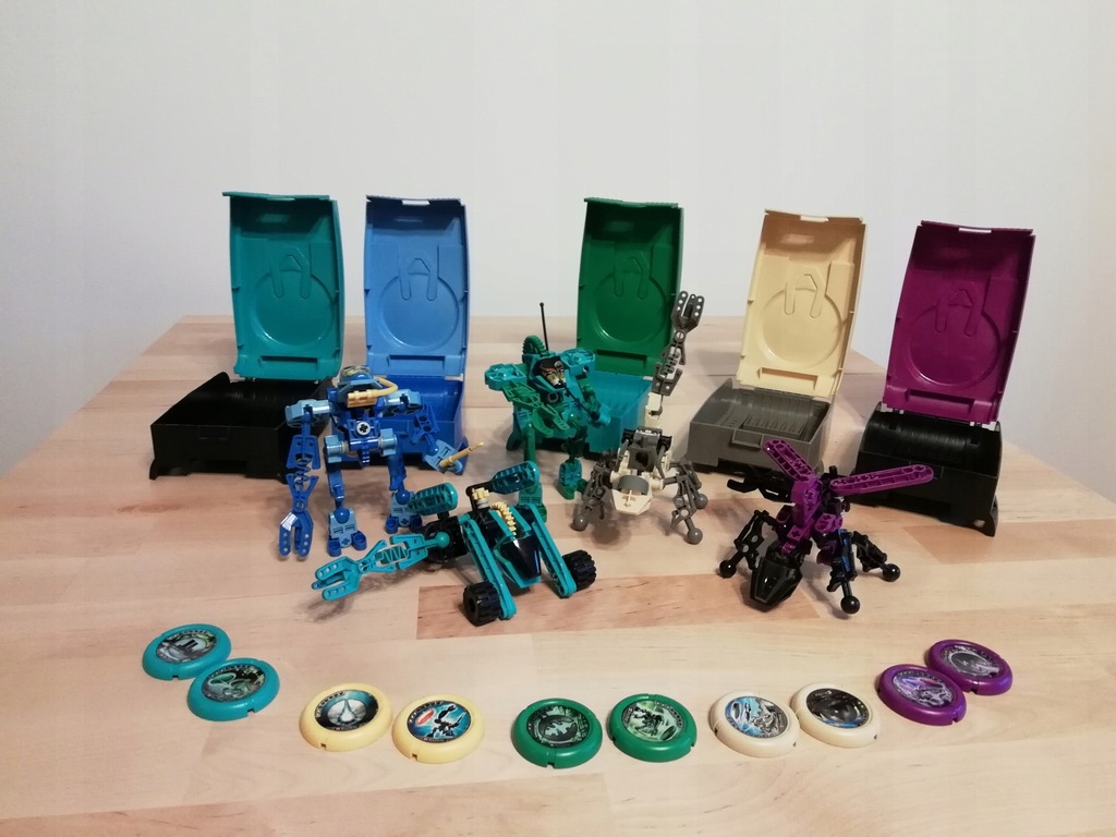 LEGO Technic SLIZER / Throwbot ZESTAW 5 SETÓW 1999