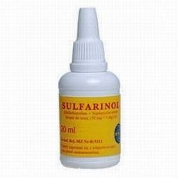 SULFARINOL, krople do nosa 20 ml