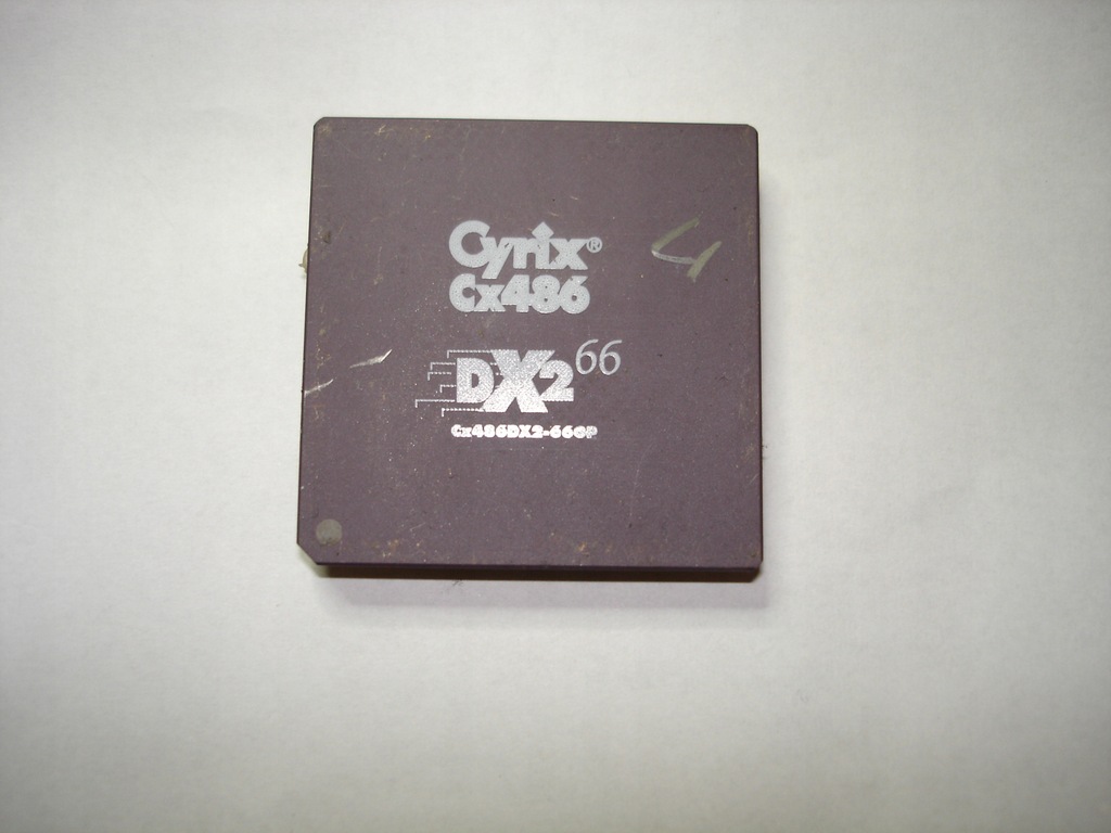 PROCESOR CYRIX 486 DX2 66 JAK ZDJĘCIE