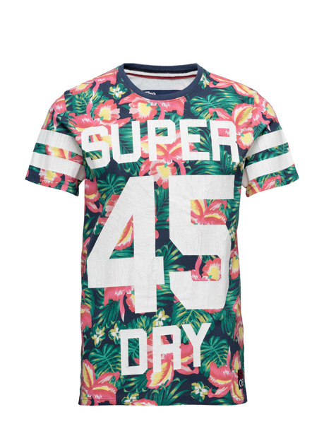 Superdry LARGE HIBISCUS T-Shirt M
