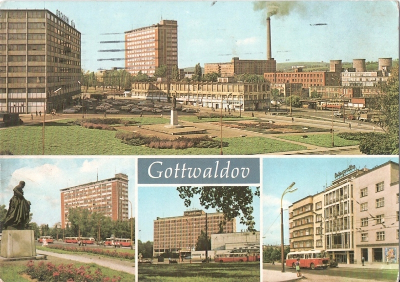 CZECHY - GOTTWALDOV - ZLIN - CENTRUM + AUTOBUS 196