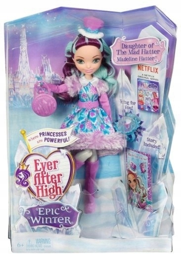 EVER AFTER HIGH LALKA MADELINE HATTER MATTEL 88796