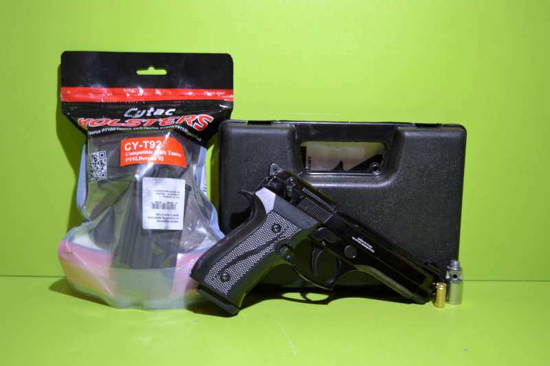 PISTOLET HUKOWY MAJOR 92 Z KABURĄ