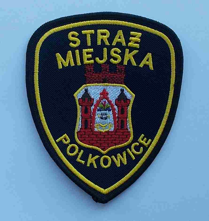 STRAŻ  MIEJSKA  POLKOWICE  naszywka # 44
