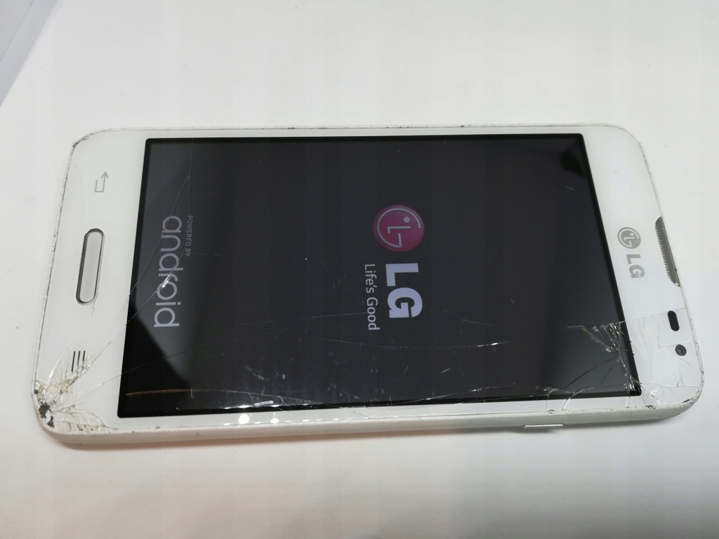 LG L65 ZAWIESZA SIĘ NA LOGO PĘKNIĘTY DOTYK KONIN
