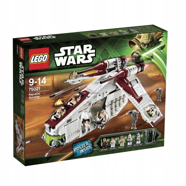 LEGO 75021 STAR WARS REPUBLIC GUNSHIP STATEK