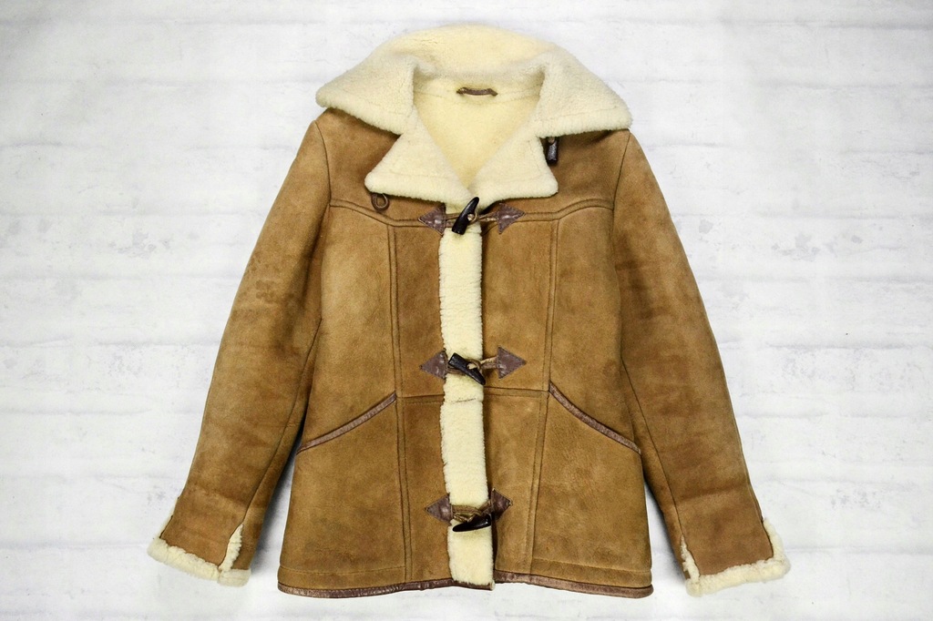 SHEARLING Kożuch Budrysówka Futro SHEEPSKIN 36/S